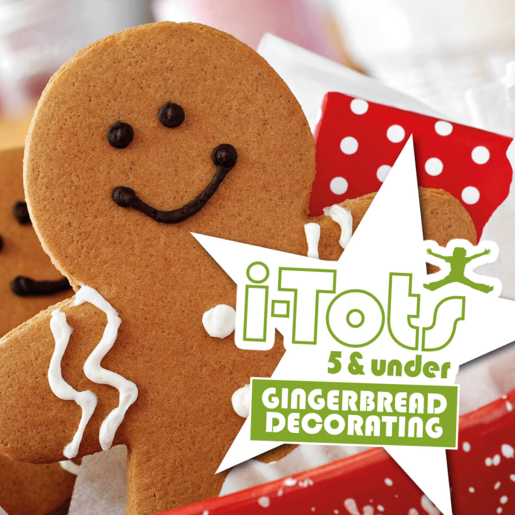 Gingerbread decorating for under 5s Christmas party